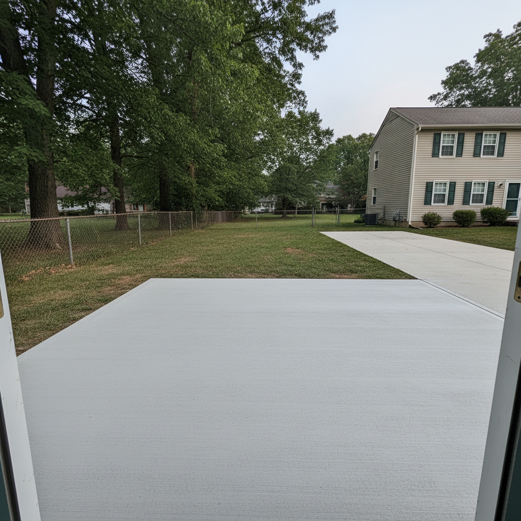 Concrete Driveways completed by Excellence Concrete Solutions in Bryans Road, MD