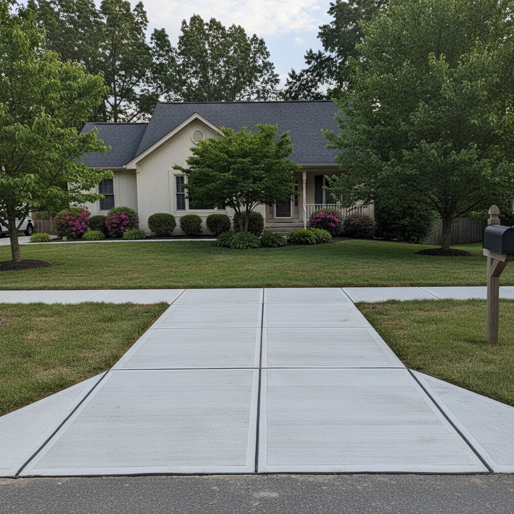 Concrete Patios completed by Excellence Concrete Solutions in Hughesville, MD